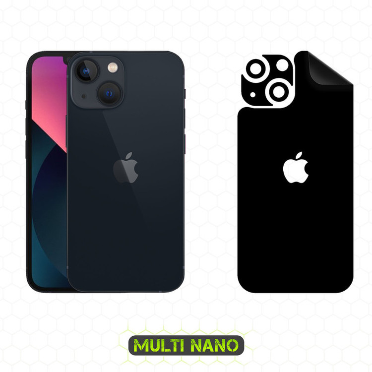 محافظ صفحه نمایش مولتی نانو مدل X-SFM مناسب برای گوشی موبایل اپل iPhone 13 Mini به همراه برچسب پوششی