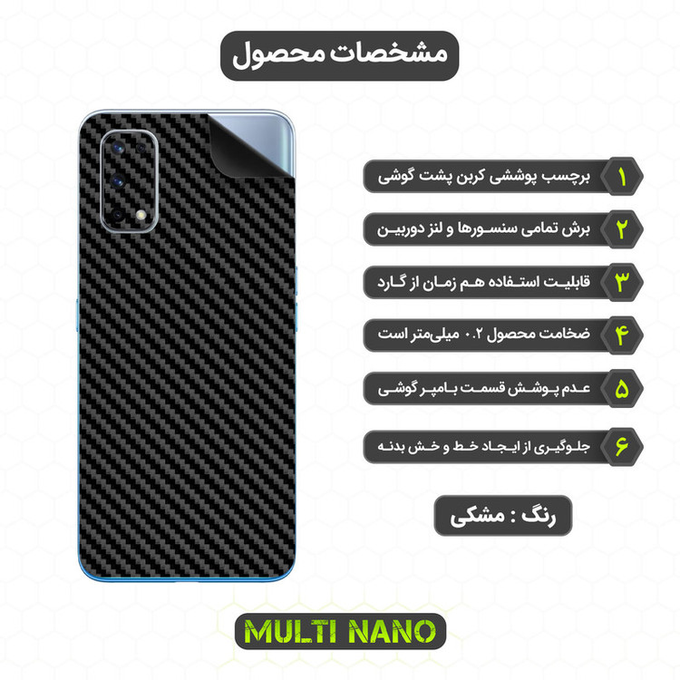 برچسب پوششی مولتی نانو مدل X-F1C مناسب برای گوشی موبایل ریلمی X7