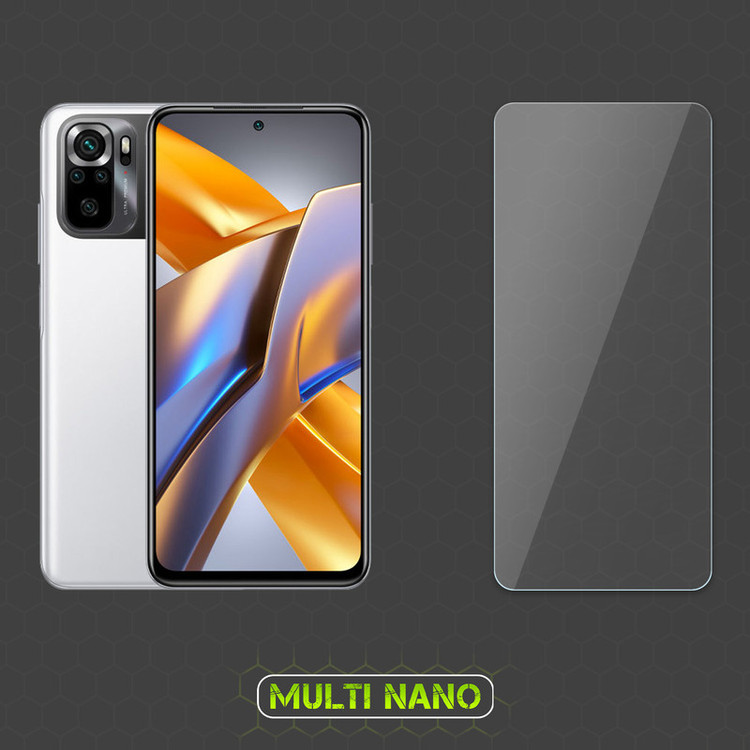 محافظ صفحه نمایش مولتی نانو مدل X-SFL مناسب برای گوشی موبایل شیائومی Poco M5S به همراه برچسب پوششی