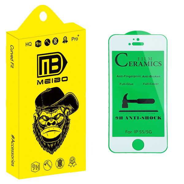 محافظ صفحه نمایش سرامیکی میبو مدل +HD مناسب برای گوشی موبایل اپل iPhone 5s
