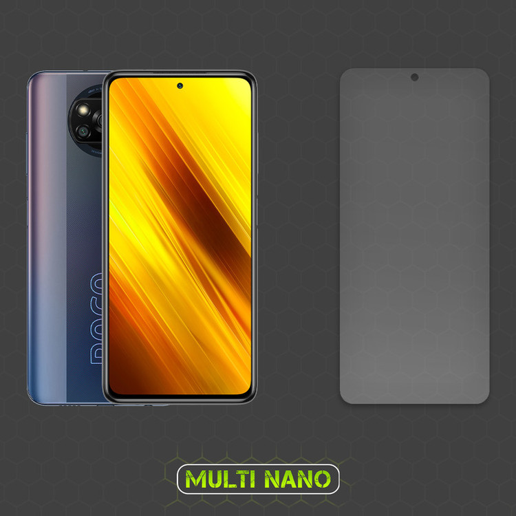 محافظ صفحه نمایش مات مولتی نانو مدل X-S1M مناسب برای گوشی موبایل شیائومی Poco X3
