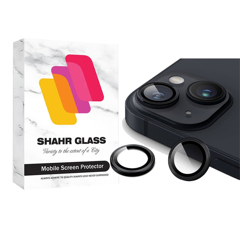 محافظ لنز دوربین شهر گلس مدل RINGSHA مناسب برای گوشی موبایل اپل iPhone 15