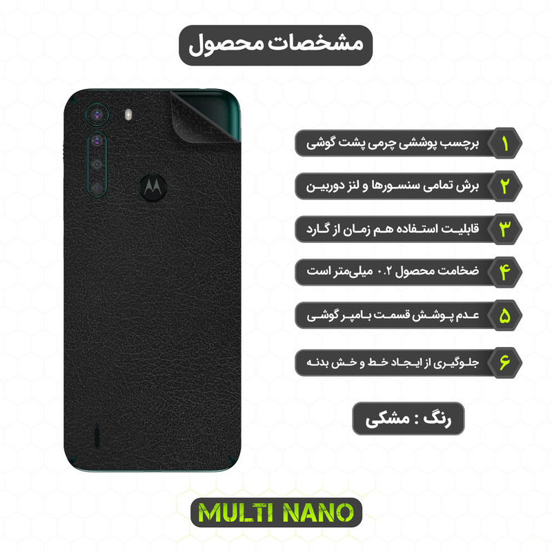 محافظ صفحه نمایش مولتی نانو مدل X-SFL مناسب برای گوشی موبایل موتورولا One Fusion به همراه برچسب پوششی