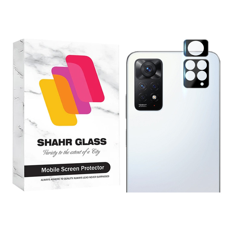 محافظ لنز دوربین  شهر گلس مدل FULLENSS مناسب برای گوشی موبایل شیائومی Redmi Note 11 Pro 4G / Redmi Note 11 Pro 5G