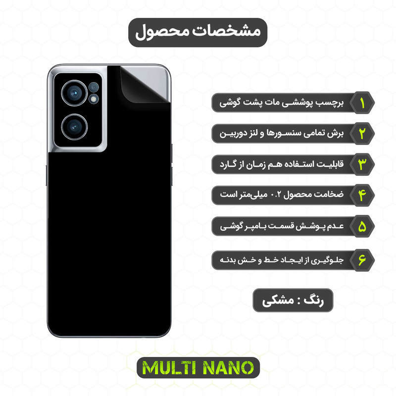 محافظ صفحه نمایش مولتی نانو مدل X-SFM مناسب برای گوشی موبایل وان پلاس Nord CE 2 5G به همراه برچسب پوششی