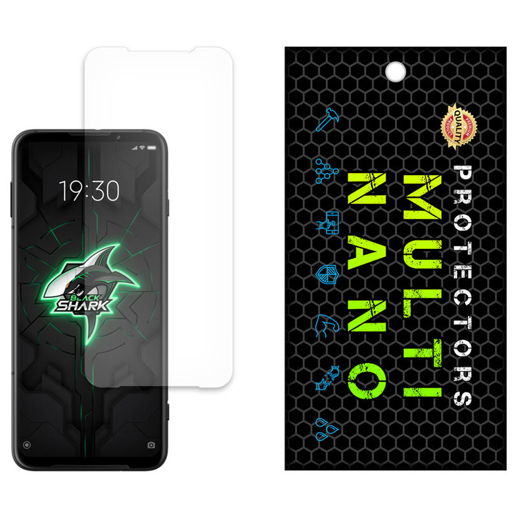 محافظ صفحه نمایش مات مولتی نانو مدل X-S1M مناسب برای گوشی موبایل شیائومی Black Shark 3