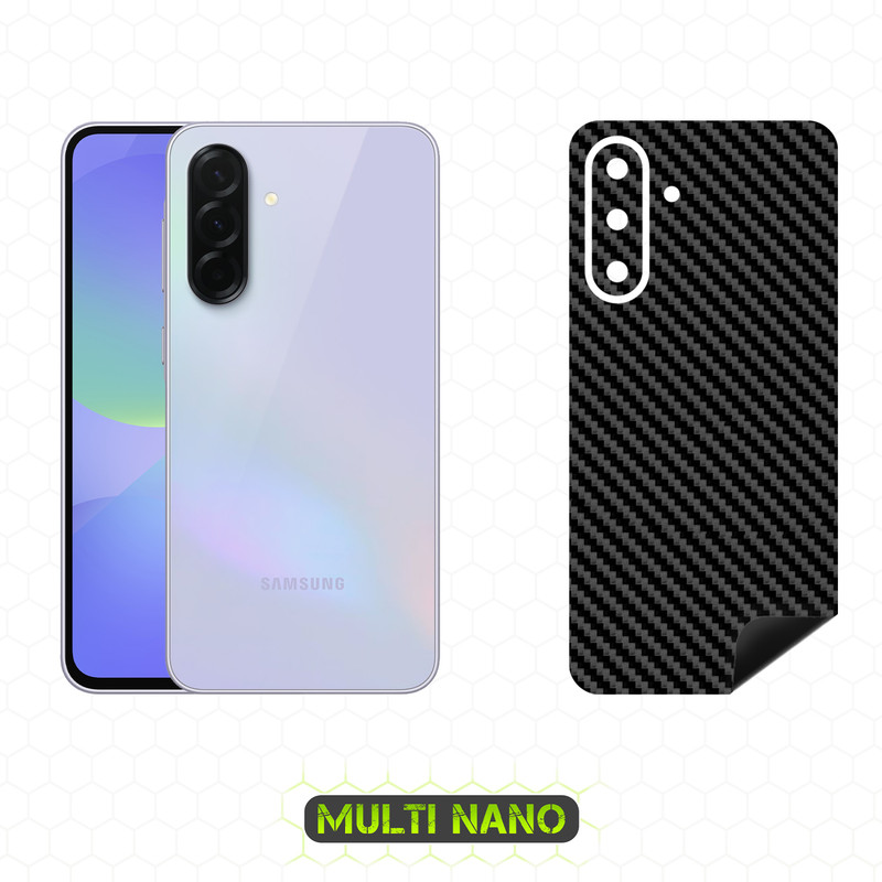 برچسب پوششی مولتی نانو طرح کربن مدل X-F1C مناسب برای گوشی موبایل سامسونگ Galaxy A36
