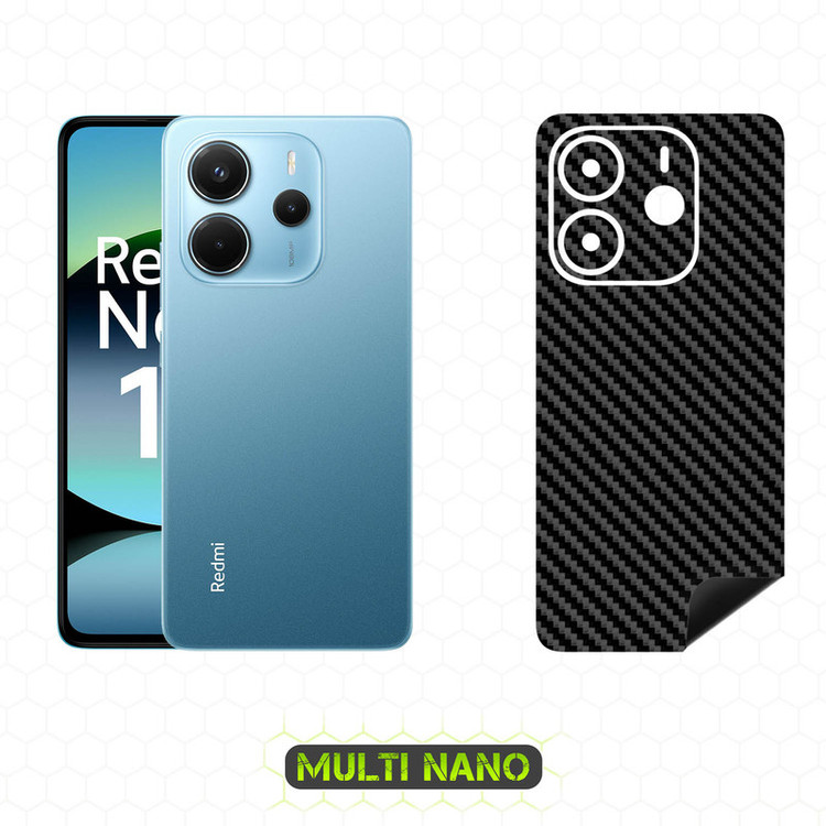 برچسب پوششی مولتی نانو طرح کربن مدل X-F1C مناسب برای گوشی موبایل شیائومی Redmi Note 14 4G