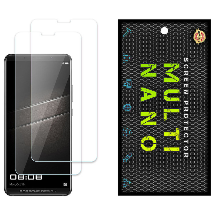 محافظ صفحه نمایش مولتی نانو مدل X-S2N مناسب برای گوشی موبایل هوآوی Mate 10 Porsche Design بسته دو عددی