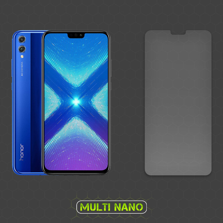 محافظ صفحه نمایش مات مولتی نانو مدل X-S2M مناسب برای گوشی موبایل آنر 8X بسته دو عددی