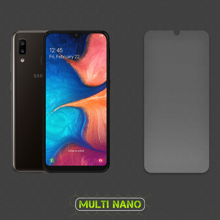 محافظ صفحه نمایش مات مولتی نانو مدل X-S2M مناسب برای گوشی موبایل سامسونگ Galaxy A20E بسته دو عددی