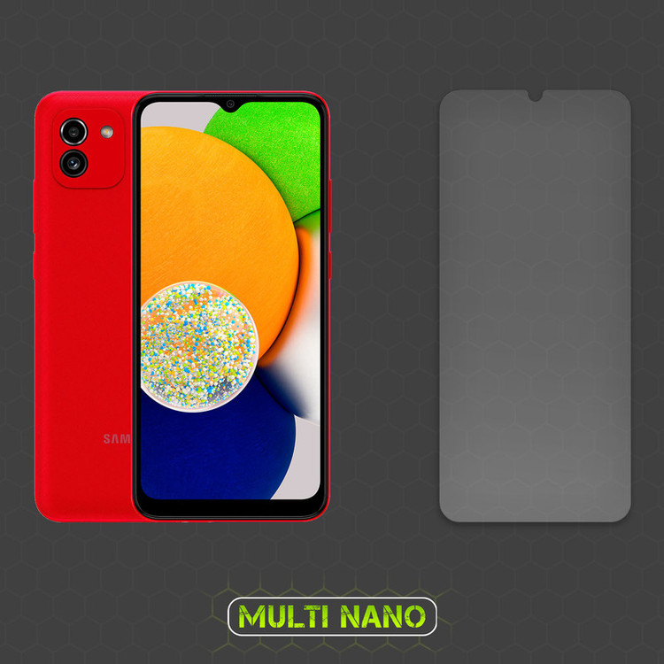 محافظ صفحه نمایش مات مولتی نانو مدل X-S2M مناسب برای گوشی موبایل سامسونگ Galaxy A03 بسته دو عددی