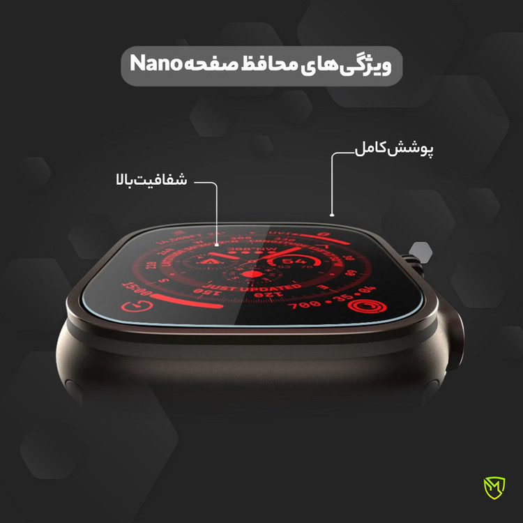 محافظ صفحه نمایش مولتی نانو مدل X-S2N مناسب برای ساعت هوشمند تی 800 Ultra بسته دو عددی