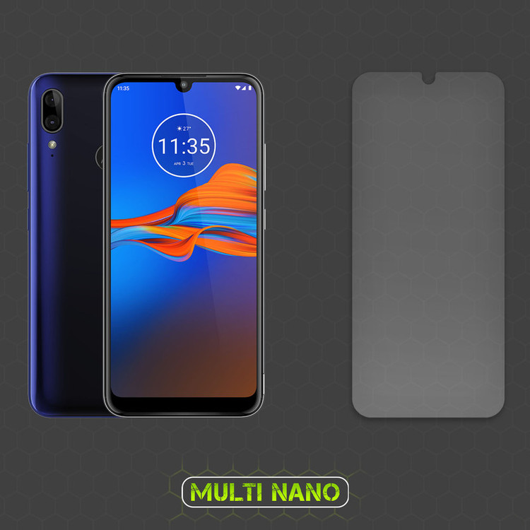 محافظ صفحه نمایش مات مولتی نانو مدل X-S2M مناسب برای گوشی موبایل موتورولا Moto E6 Plus بسته دو عددی