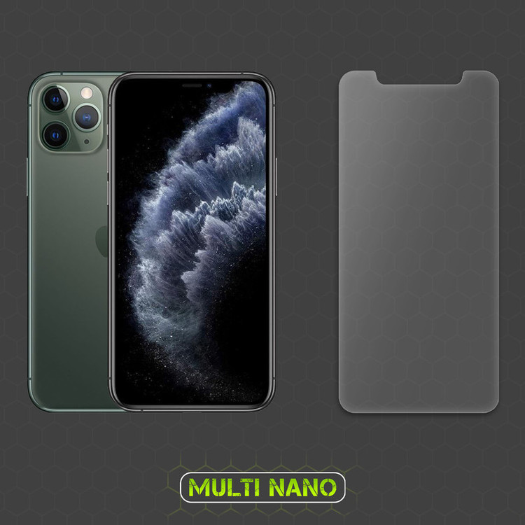 محافظ صفحه نمایش مات مولتی نانو مدل X-S2M مناسب برای گوشی موبایل اپل iPhone 11 Pro بسته دو عددی
