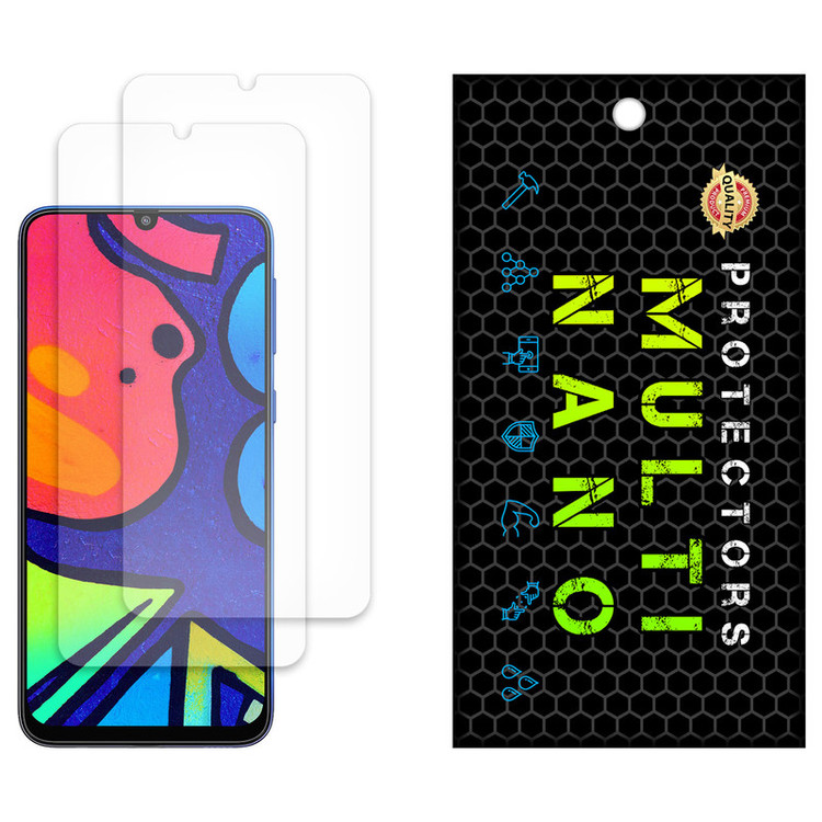 محافظ صفحه نمایش مات مولتی نانو مدل X-S2M مناسب برای گوشی موبایل سامسونگ Galaxy M21s بسته دو عددی