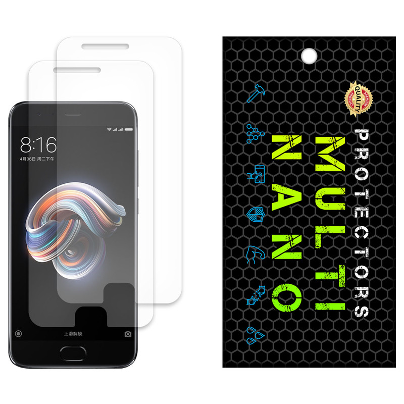 محافظ صفحه نمایش مات مولتی نانو مدل X-S2M مناسب برای گوشی موبایل شیائومی Mi Note 3 بسته دو عددی
