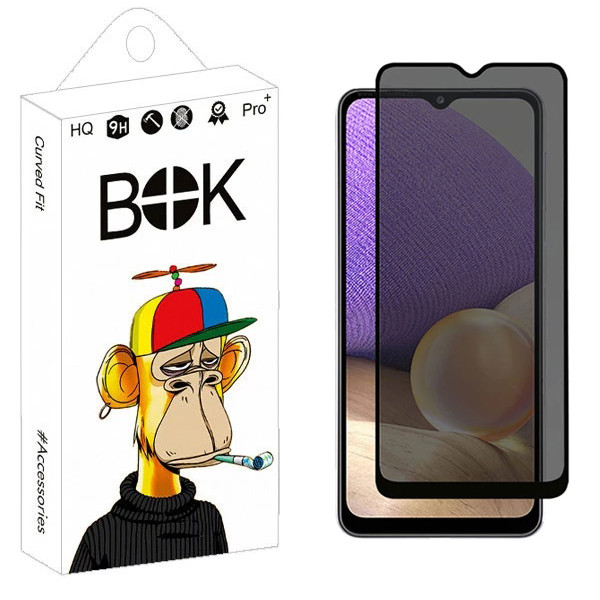 محافظ صفحه نمایش حریم شخصی بوک مدل GEP مناسب برای گوشی موبایل سامسونگ Galaxy A31 / M22