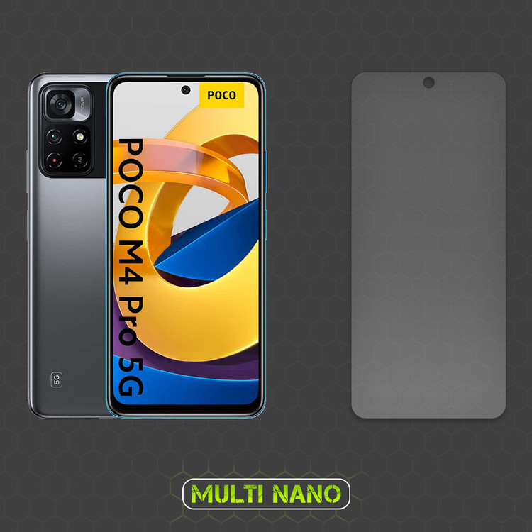 محافظ صفحه نمایش مات مولتی نانو مدل X-S2M مناسب برای گوشی موبایل شیائومی Poco M4 Pro 5G بسته دو عددی