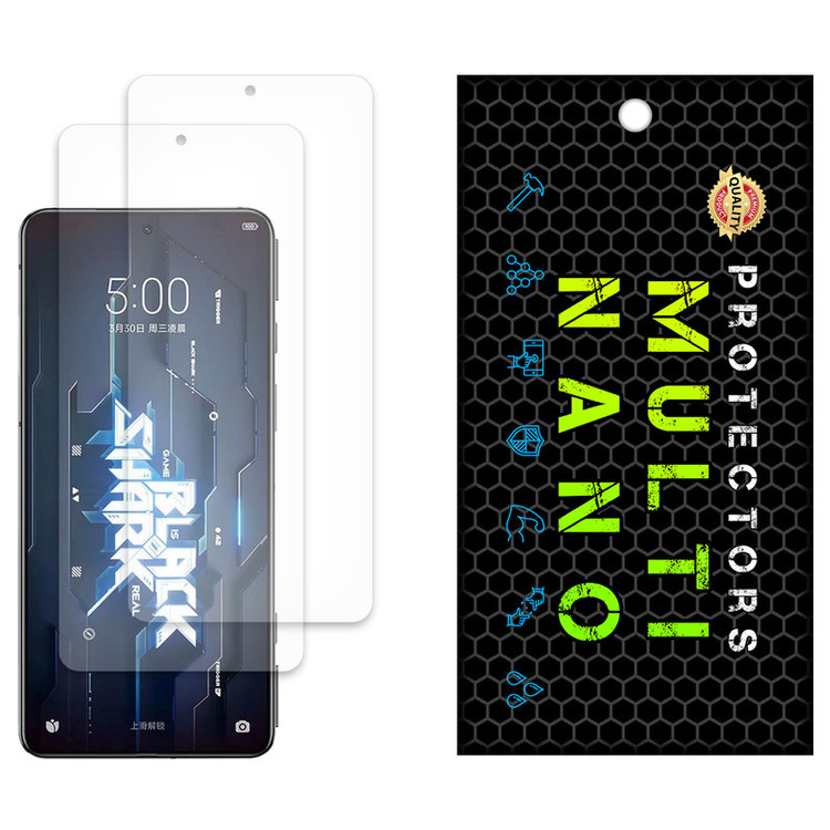 محافظ صفحه نمایش مات مولتی نانو مدل X-S2M مناسب برای گوشی موبایل شیائومی Black Shark 5 بسته دو عددی