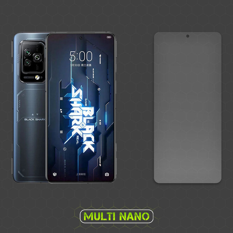 محافظ صفحه نمایش مات مولتی نانو مدل X-S2M مناسب برای گوشی موبایل شیائومی Black Shark 5 بسته دو عددی