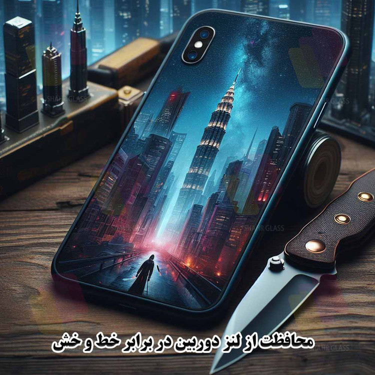 محافظ لنز دوربین فلزی شهر گلس مدل MTZ مناسب برای گوشی موبایل سامسونگ Galaxy A12 / Galaxy A12 Nacho / Galaxy A42 5G