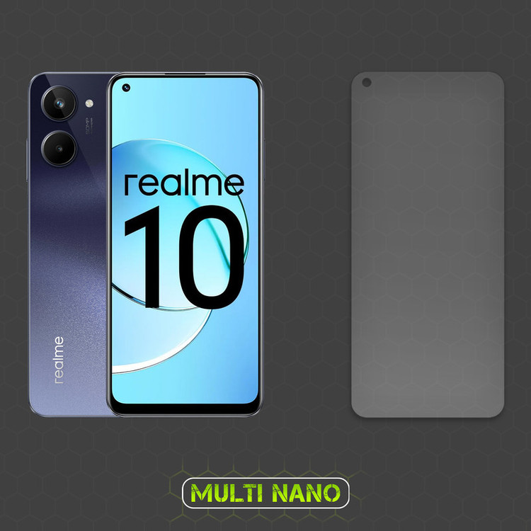 محافظ صفحه نمایش مات مولتی نانو مدل X-S2M مناسب برای گوشی موبایل ریلمی 10 4G بسته دو عددی