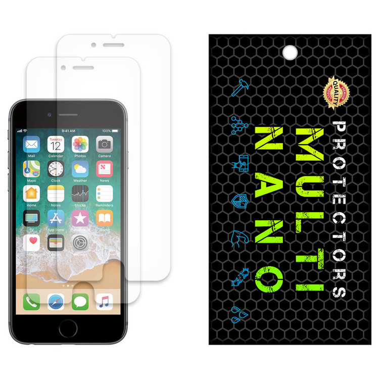 محافظ صفحه نمایش مات مولتی نانو مدل X-S2M مناسب برای گوشی موبایل اپل iPhone 6s Plus بسته دو عددی
