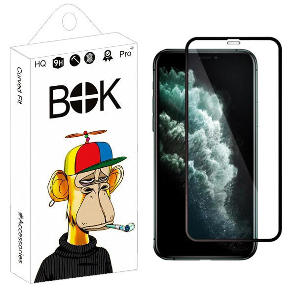 محافظ صفحه نمایش سرامیکی مات بوک مدل Smooth مناسب برای گوشی موبایل اپل iPhone 11 Pro Max / XS Max