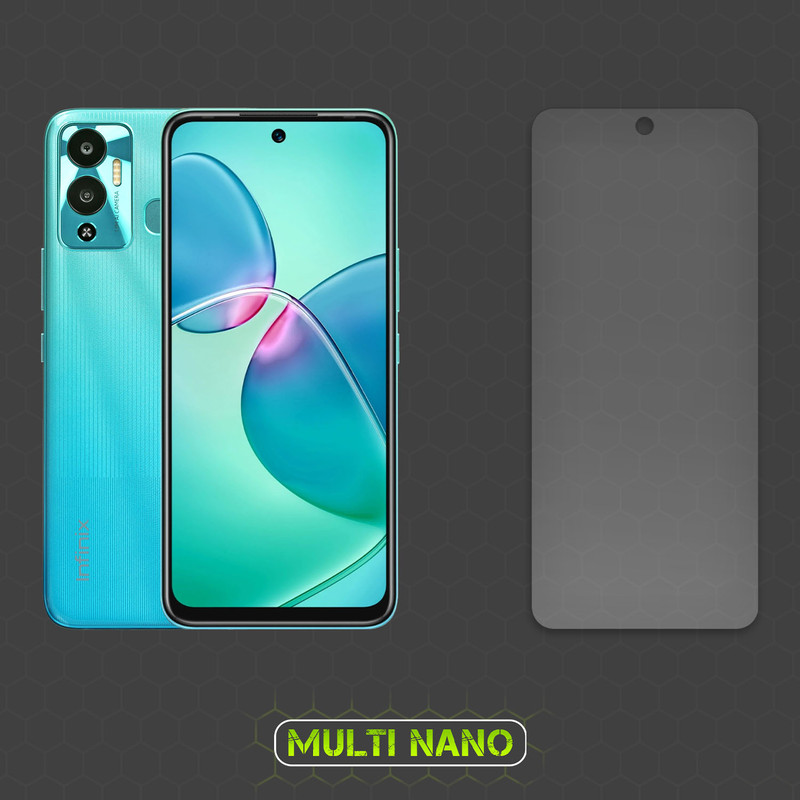 محافظ صفحه نمایش مات مولتی نانو مدل X-S2M مناسب برای گوشی موبایل اینفینیکس Hot 12 Play بسته دو عددی