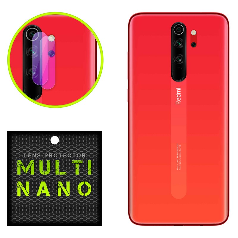 محافظ لنز دوربین مولتی نانو مدل X-L2P مناسب برای گوشی موبایل شیائومی Redmi Note 8 Pro بسته دو عددی