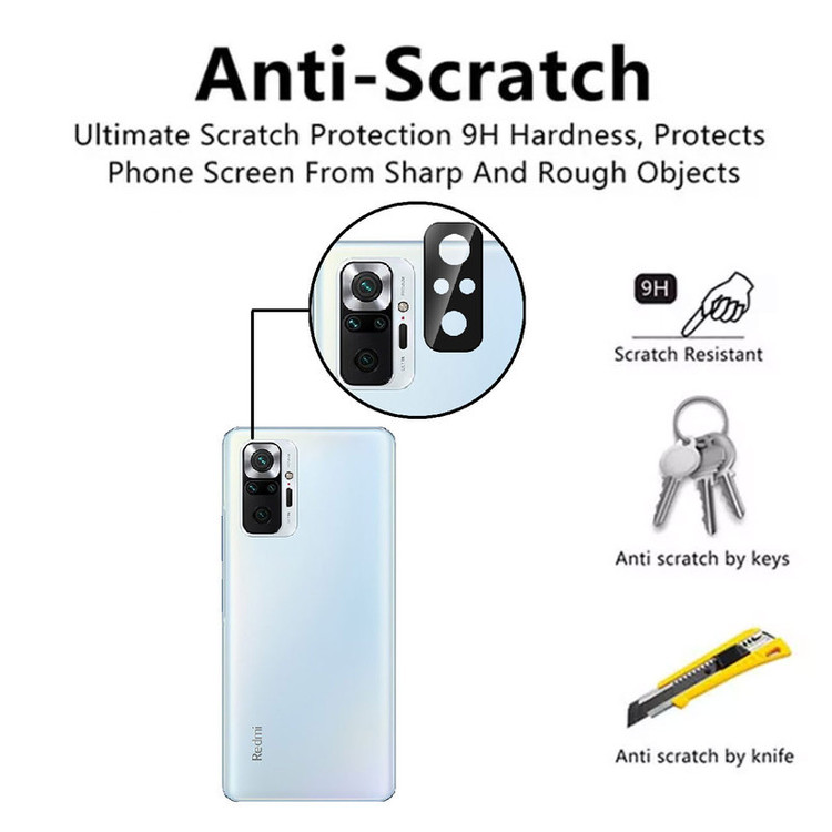 محافظ صفحه نمایش بوک مدل Clear SuperD مناسب برای گوشی موبایل شیائومی Redmi Note 10 Pro Max به همراه محافظ لنز دوربین
