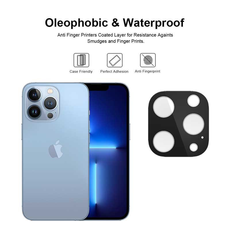 محافظ صفحه نمایش میبو مدل Clear SuperD مناسب برای گوشی موبایل اپل iPhone 13 Pro به همراه محافظ لنز دوربین