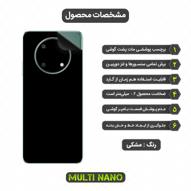 محافظ صفحه نمایش مولتی نانو مدل X-SFM مناسب برای گوشی موبایل هوآوی Nova Y90 به همراه برچسب پوششی