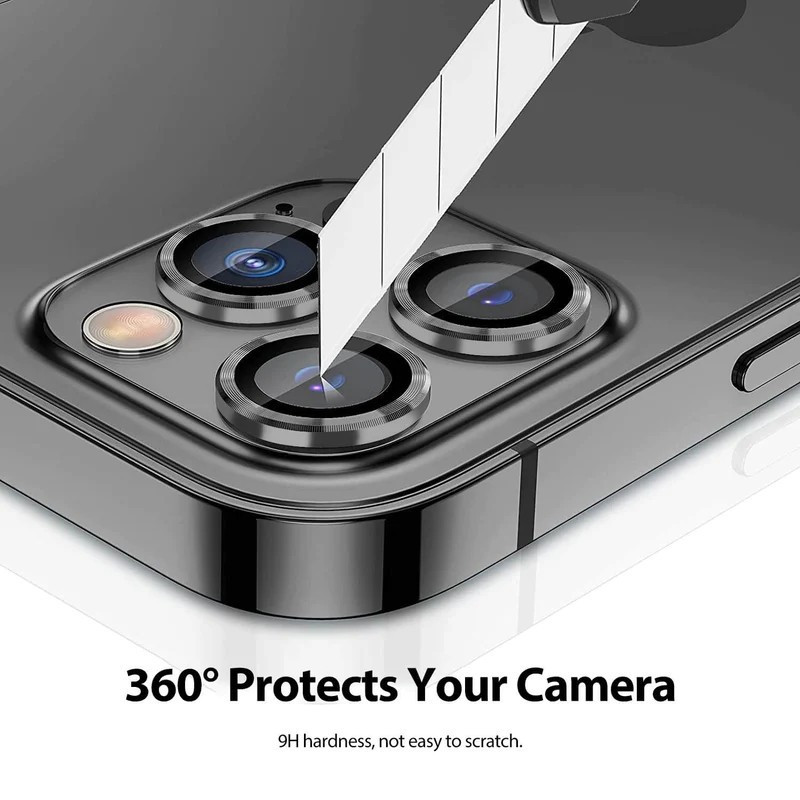 محافظ لنز دوربین رینگی میبو مدل Transparent Ring مناسب برای گوشی موبایل اپل iPhone 12 / 12 Mini
