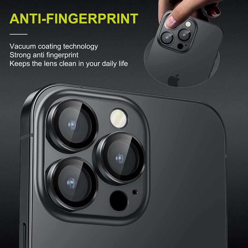 محافظ لنز دوربین رینگی میبو مدل Transparent Ring مناسب برای گوشی موبایل اپل iPhone 12 / 11