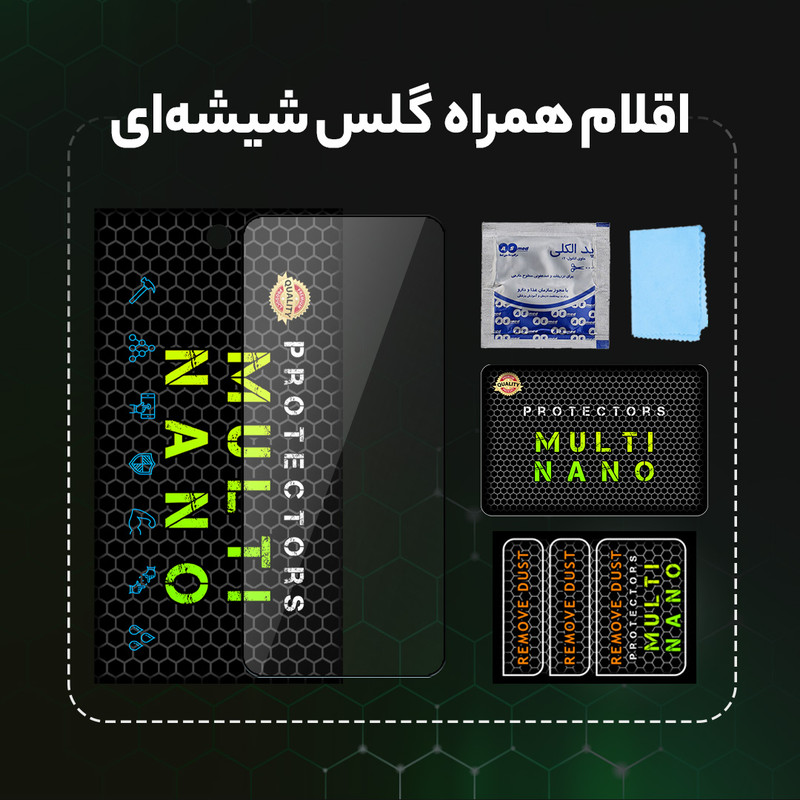 محافظ صفحه نمایش شیشه ای مولتی نانو مدل Antis مناسب برای گوشی موبایل سامسونگ Galaxy A20 / A30 / A30s / A50 / A50s