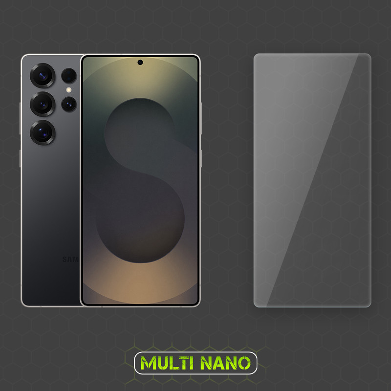 محافظ صفحه نمایش مولتی نانو مدل X-S2N مناسب برای گوشی موبایل سامسونگ Galaxy S25 Ultra بسته دو عددی