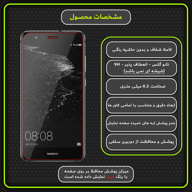 محافظ صفحه نمایش مولتی نانو مدل X-S2N مناسب برای گوشی موبایل هوآوی Nova Youth بسته دو عددی
