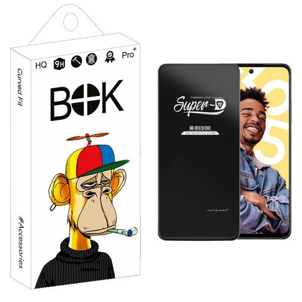 محافظ صفحه نمایش بوک مدل Transparent SuperD مناسب برای گوشی موبایل ریلمی C55