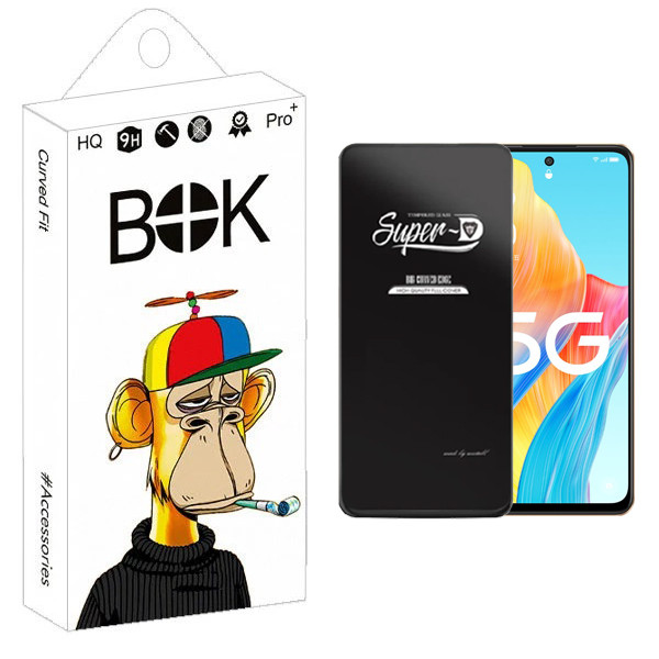 محافظ صفحه نمایش بوک مدل Transparent SuperD مناسب برای گوشی موبایل اوپو A98 5G