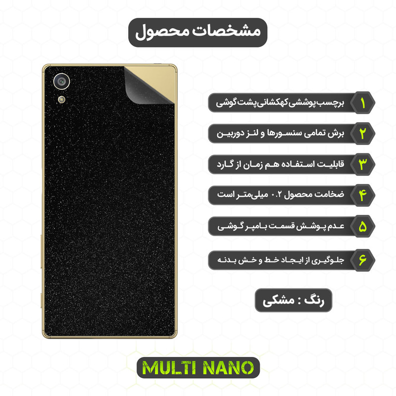 محافظ صفحه نمایش مولتی نانو مدل X-SFG مناسب برای گوشی موبایل سونی Xperia Z5 به همراه برچسب پوششی
