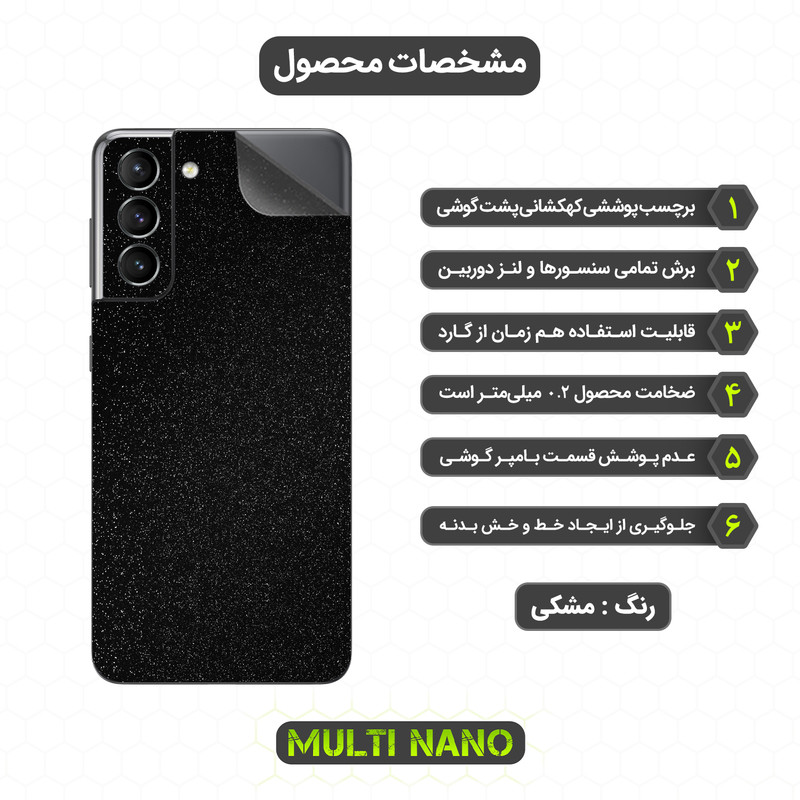 محافظ صفحه نمایش مولتی نانو مدل X-SFG مناسب برای گوشی موبایل سامسونگ Galaxy S21 5G به همراه برچسب پوششی