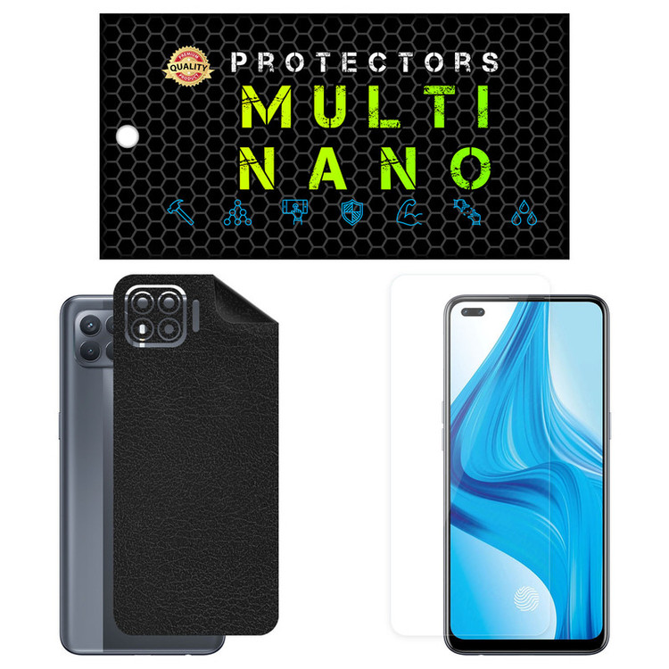محافظ صفحه نمایش مولتی نانو مدل X-SFL مناسب برای گوشی موبایل اوپو Reno 4F به همراه برچسب پوششی