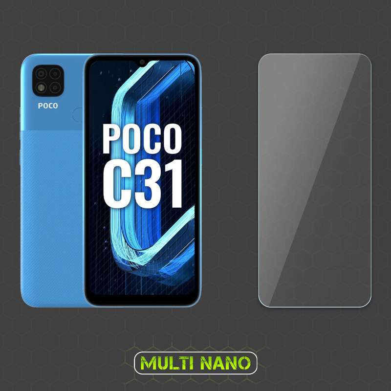 محافظ صفحه نمایش مولتی نانو مدل X-S2N مناسب برای گوشی موبایل شیائومی Poco C31 بسته دو عددی