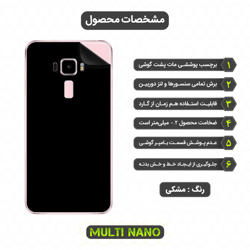 محافظ صفحه نمایش مولتی نانو مدل X-SFM مناسب برای گوشی موبایل ایسوس Zenfone 3 5.5 in / ZE552KL به همراه برچسب پوششی