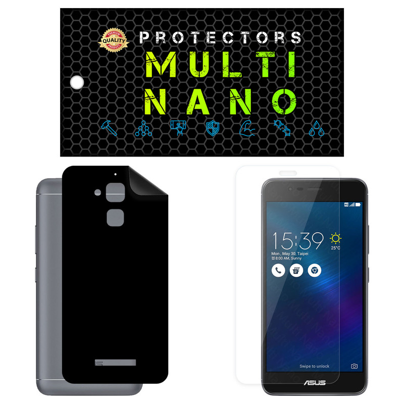 محافظ صفحه نمایش مولتی نانو مدل X-SFM مناسب برای گوشی موبایل ایسوس Zenfone 3 Max 5.2 in / ZC520TL به همراه برچسب پوششی