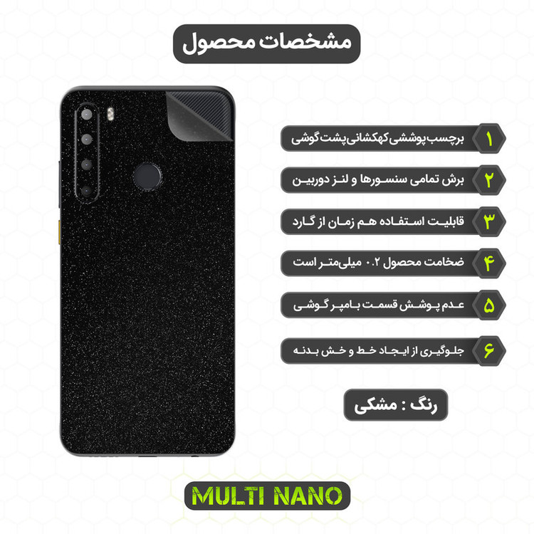 برچسب پوششی مولتی نانو مدل X-F1G مناسب برای گوشی موبایل اچ تی سی Desire 20 Pro