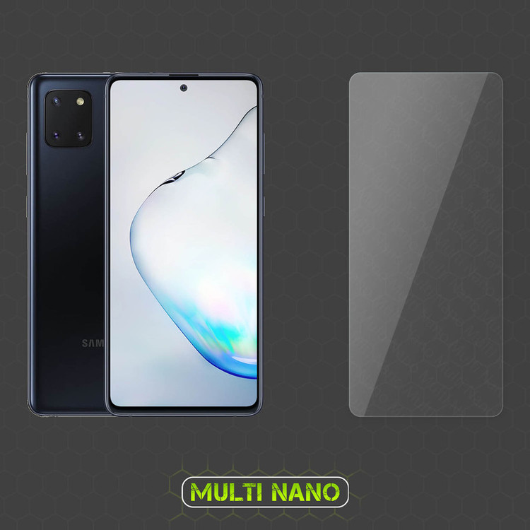 محافظ صفحه نمایش مولتی نانو مدل X-SFL مناسب برای گوشی موبایل سامسونگ Galaxy Note 10 Lite به همراه برچسب پوششی