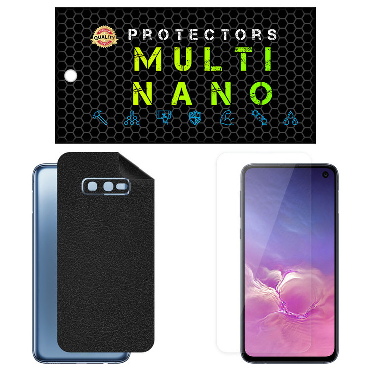محافظ صفحه نمایش مولتی نانو مدل X-SFL مناسب برای گوشی موبایل سامسونگ Galaxy S10e به همراه برچسب پوششی